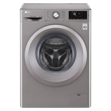 LG 7KG 1200R Front Load Washing Machine Smart Diagnosis? 6 Motion DD silver  F2J5QNP7S