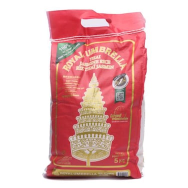 Royal Umbrella Thai Jasmine Rice 5Kg