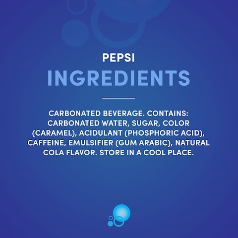 Pepsi Cola Soft Drink Bottle - 390 ml