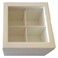 Wooden Tea Box Square White