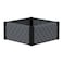 Cosmoplast Square Garden Bed Dark Grey 55x55x27cm