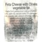 Domty Feta Plus Cheese  with Olive - 1Kg
