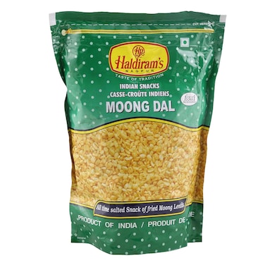 HALDIRAMS SNACKS MOONG DAL 350G