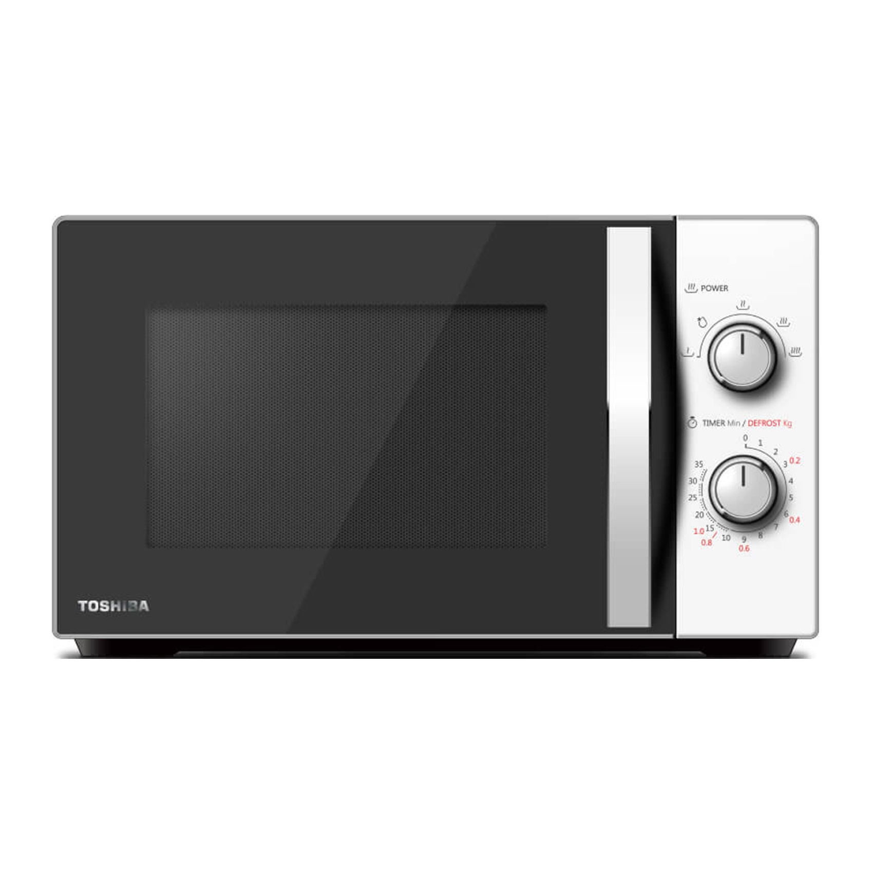 Toshiba MW-MM20PB Microwave Oven 1050W 20L White