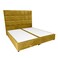 In House Alex Velvet Bed Frame - Single - 200x90 cm - Gold