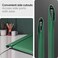 Spigen Laptop Sleeve Valentinus S 13 14 inch, compatible with MacBook Pro, Built in Magnetic Flap with [Foldable Stand] Leather Laptop Case, Laptop Pouch Bag - Jeju Green