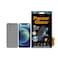 PanzerGlass Dual Privacy iPhone 12 Mini Screen Protector - Edge-to-Edge Tempered Glass w/ Anti-Microbial Surface and Cam Slider, Case Friendly &amp; Easy Install - Privacy w/ Black Frame