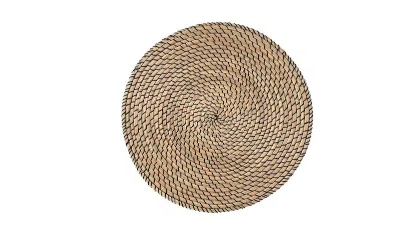Buy Generic Place Mat, Seagrass/Black37cm Online | Carrefour KSA