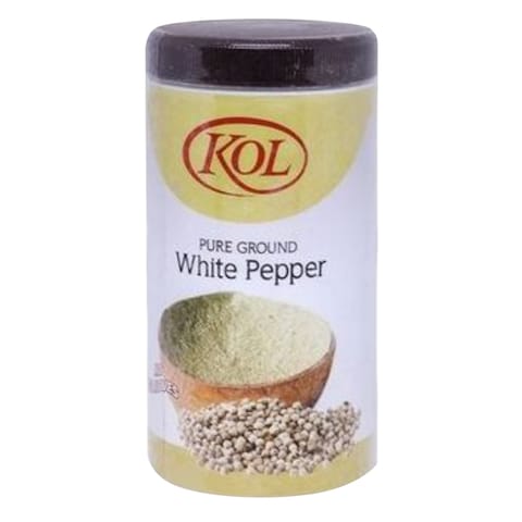 KOL Pure Ground White Pepper 100g