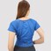 Kidwala Women's T-Shirts, Activewear Round neck  &amp; Half Sleeves Top Workout Gym Yoga Outfit for Women (Medium, Blue)