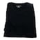 V-Neck Solid T-Shirt XXL Black