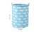 White Printed Laundry Basket, Baby Laundry Basket, Waterproof Laundry Hamper, Foldable Clothes Hamper, Collapsible Laundry Baskets. Teen Hamper, Perfect for Dirty Clothes and Toys.