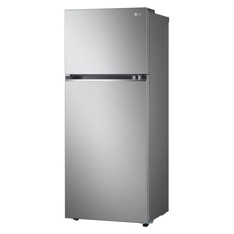 LG Top Mount Freezer Refrigerator With Smart Inverter GN-B522PLGB 395L Platinum Silver