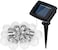 Aiwanto Solar Pineapple Light String Light Bulb Round Ball Light Outdoor Garden Light
