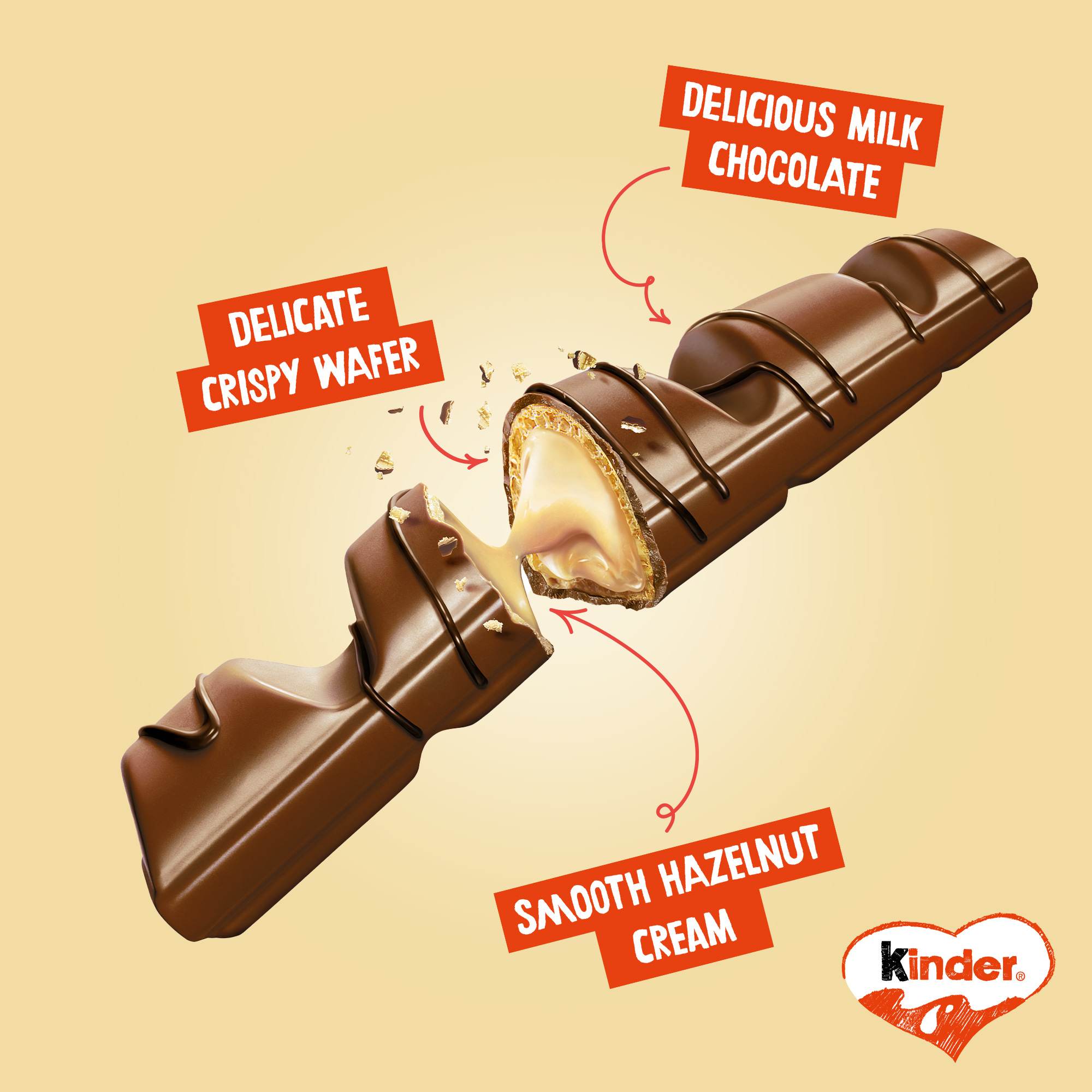 Buy Kinder Bueno Chocolate 43g X Pack Of 30 Online | Carrefour Kuwait