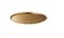 Candle dish, gold-colour22 cm