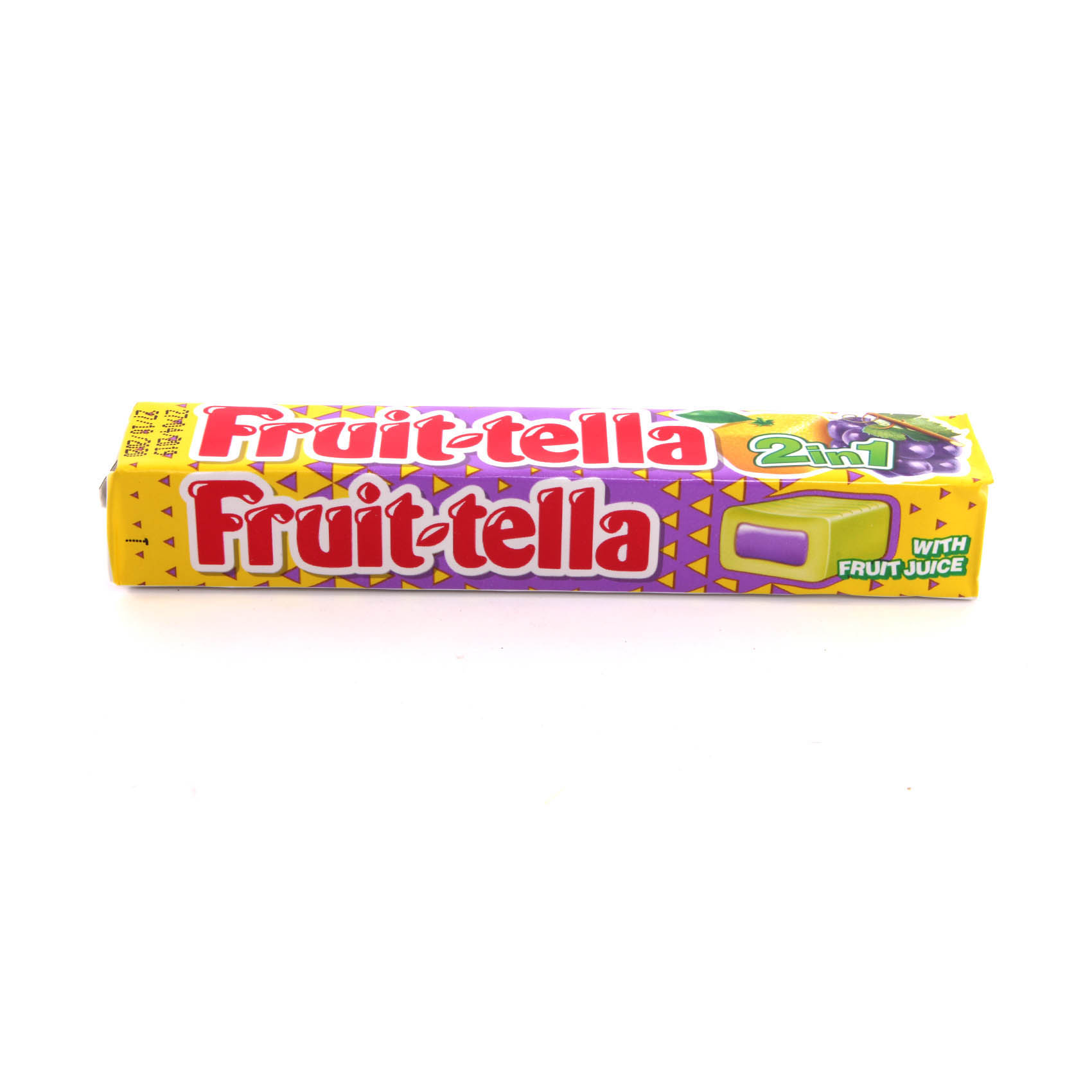 Fruit-Tella 2in1 Lemon &amp; Grape Candy 32.4g