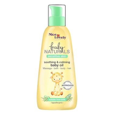 NICE &amp; LOVELY S/CALM BABY OIL 100ML