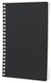 Jumble &amp; Co Convo B6 Wiro Bound Ruled Notebook - Clean Slate Black