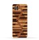 AMC Design Protective Case Cover for Oppo A73 5G with Wooden Stripes Pattern