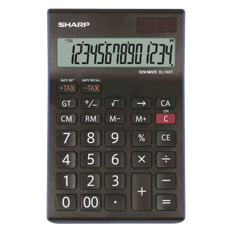 SHARP CALCULATOR EL 145T ET 14 D BU