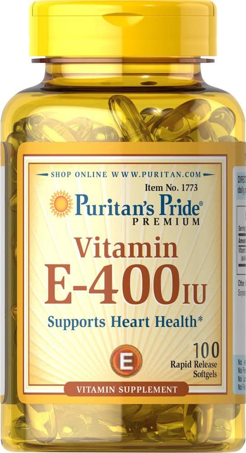 Puritans Pride Vitamin E 400 IU 100 Per Pack