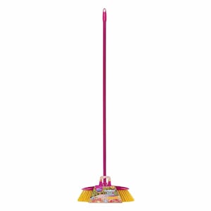 Parex Outdoor Broom With Handle Pink