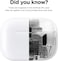 Elago Dust Guard designed for AirPods Pro and AirPods Pro 2nd Generation Dust Proof Film - Dark Grey