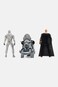 DC Comics Black Adam Vs Intergang Mercenary Exclusive Action Figure Set, Black Combo