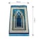 STARGOLD Traditional Turkish Prayer Mat 70x110 cm Large Portable Multicolor Islamic Prayer Rug, Janamaz Sajjadah For Men And Women