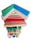 Wooden Toy Building and Stacking Counting Adding Subtracting Multiplication Indoor Game Toy Educational Toy for Kids (150 PCS)