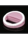 Generic - Portable Selfie Light Ring Clip Pink