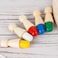 Generic-Wooden Memory Stick Chess Game Kids Fun Block Board Game Educational Color Cognitive Family Toys