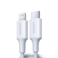 Ugreen USB-C to Lightning M/M Cable Rubber Shell 2m - White