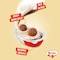 Kinder Joy Girl Cocoa &amp; Milk Cream Egg with Toy, 20g