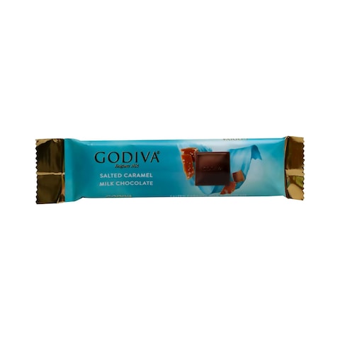 Godiva Salted Caramel Milk Chocolate Bar 32g