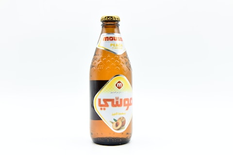MOUSSY NON ALCOHOLIC MALT BEVERAGE PEACH FLAVOR  330ML