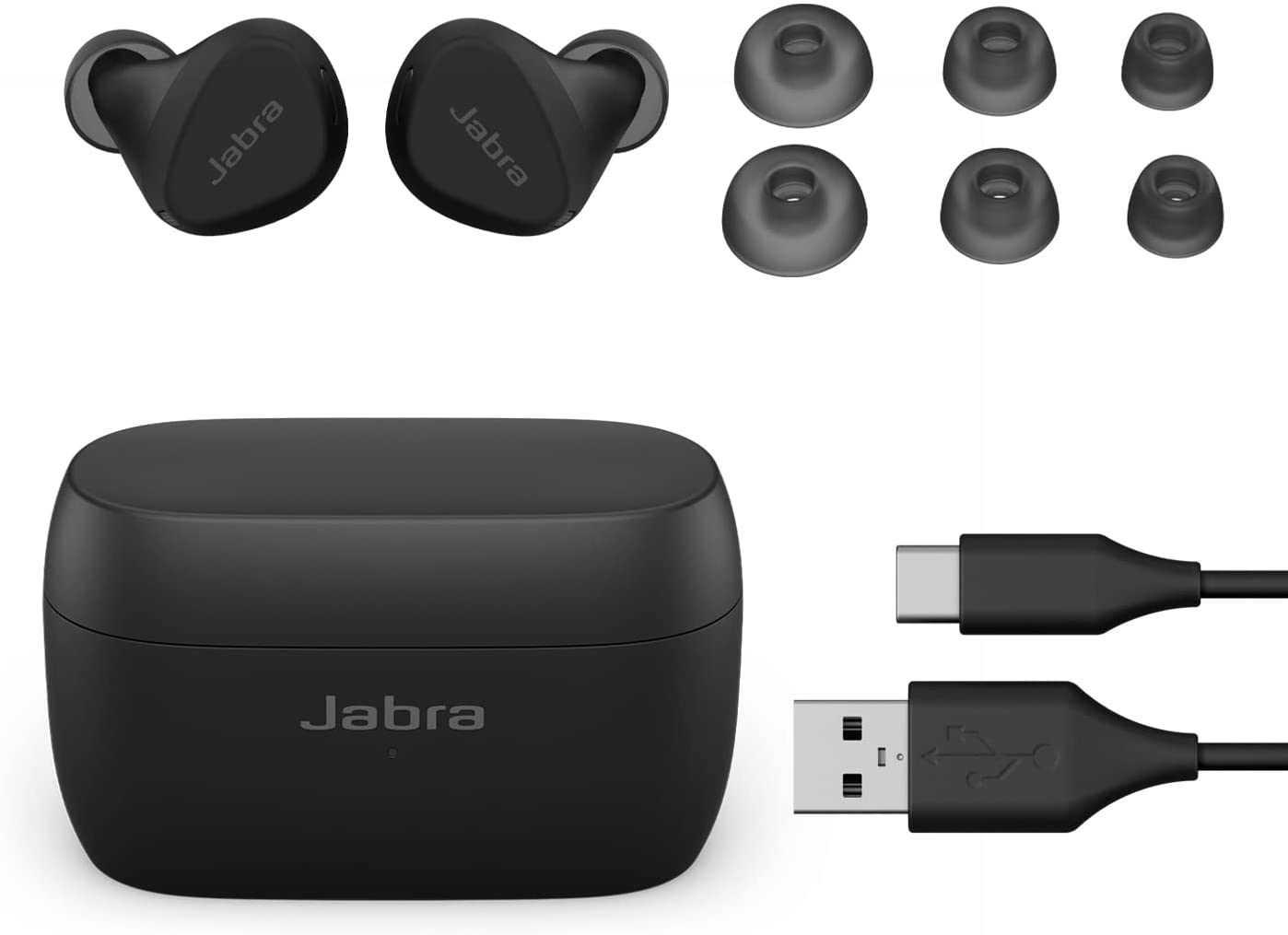 Jabra Elite 4 Active true wireless earbuds, Black