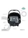 Moon Bibo Baby Carrier Car Seat With Full Body Support Soft Cushion 0M+ - Black