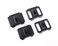 Ozone - Standard / Skeleton Back Door Mount for GoPro Hero 3 and Hero 4 Action Camera - Black