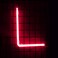 LED Neon Flex Letter Light L 30x18cm
