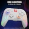 PDP Afterglow Wave Wireless Controller For Nintendo Switch White
