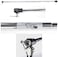 Coopic S05 2mx3m Heavy Metal Steel Photo Video Studio Background Stands Crossbar Kit Adjustable Photography Video Muslin Backdrop Support With 2 Clamps