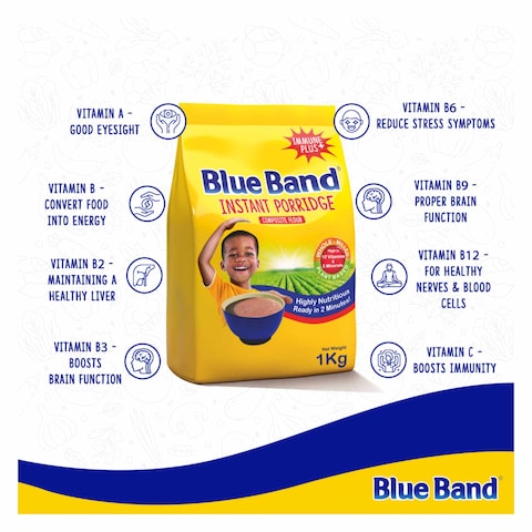 BlueBand Instant Porridge Flour 1kg