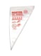 Generic 100-Piece Pastry Cake Bag White