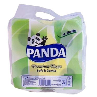 Panda Toilet Rolls 4 Pack