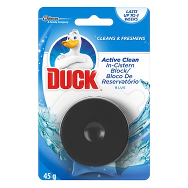 Duck Active Toilet Block Clean Blue 45g