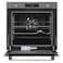 Terim Built-in Electric Oven TERBIOE601SS Silver and Black 80L 60cm
