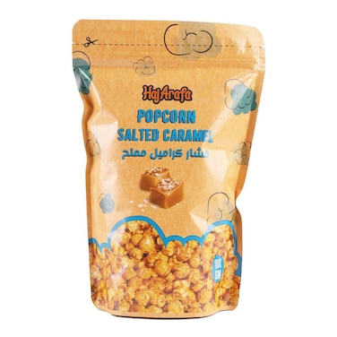 حاج عرفة فشار بطعم الكراميل المملح - 100 جرام
