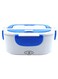 Generic Portable Electric Heating Lunch Box Blue/White